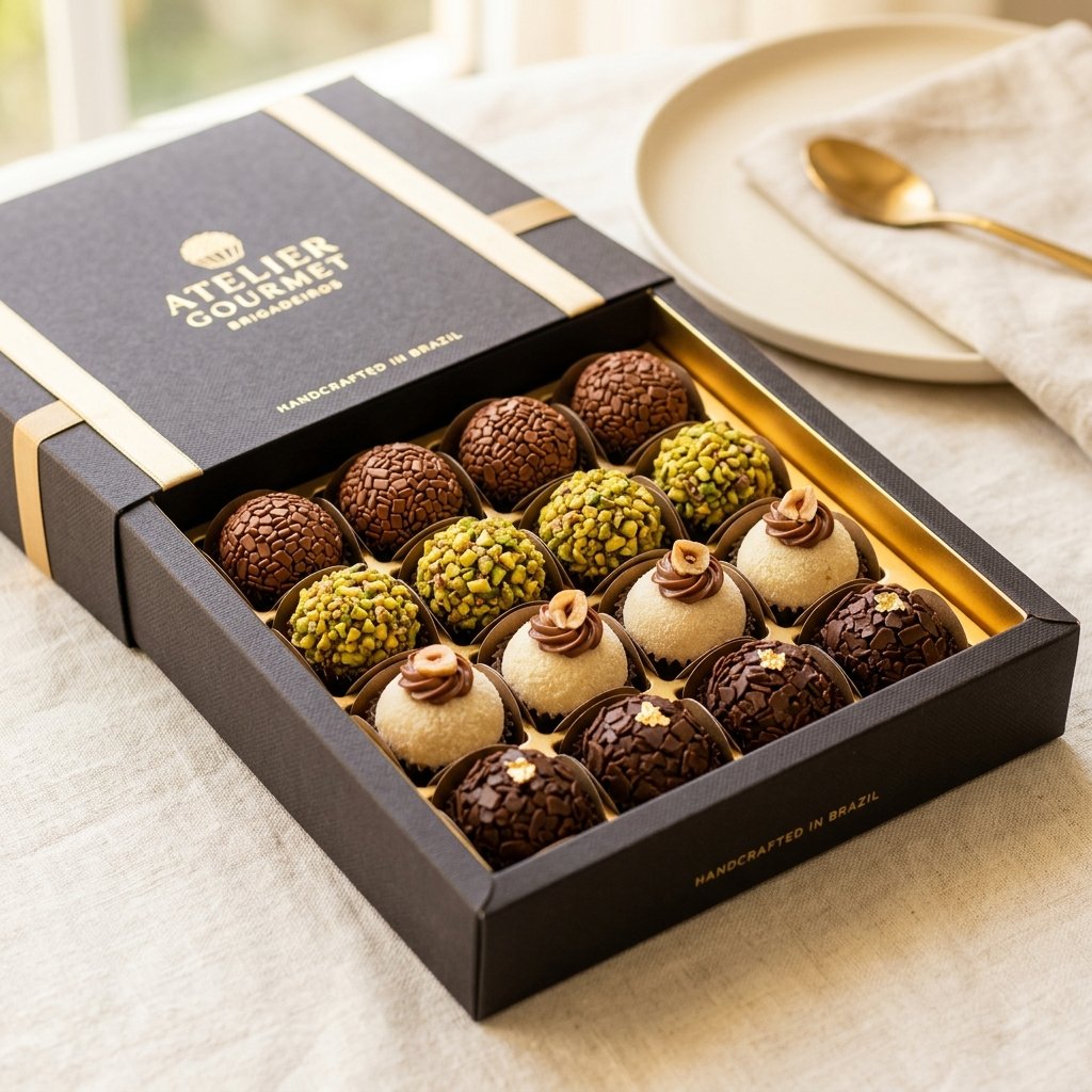 Caixa de Brigadeiros Gourmet Degustarte